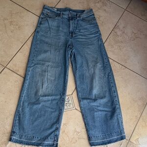 Casual Blue Wide-Leg Jeans from Gap